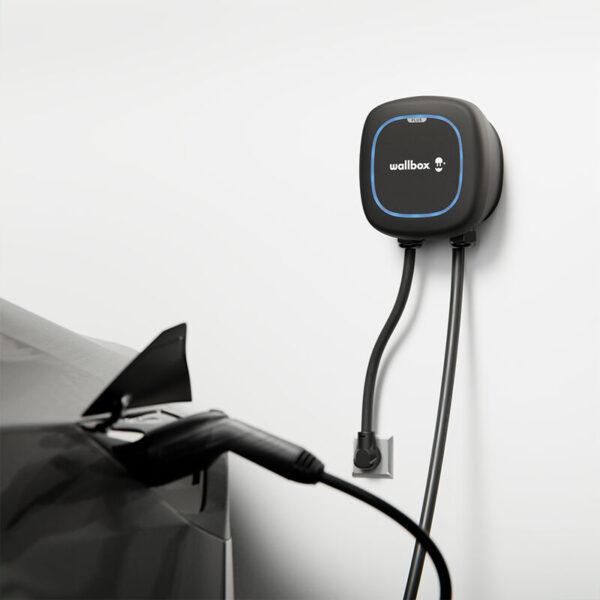 Wallbox Pulsar Plus J1772 Level 2 NEMA 14-50 Electric Vehicle (EV) Charger up to 40A - 25' - Black - Image 6